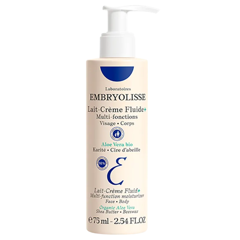3350900002596 مرطوب کننده فلوئیدی چند منظوره امبریولیس | Embryolisse Multi-Function Fluid Moisturizer | آبرسانی سبک و مراقبت کامل پوست صورت | 75 میل - تصویر 1