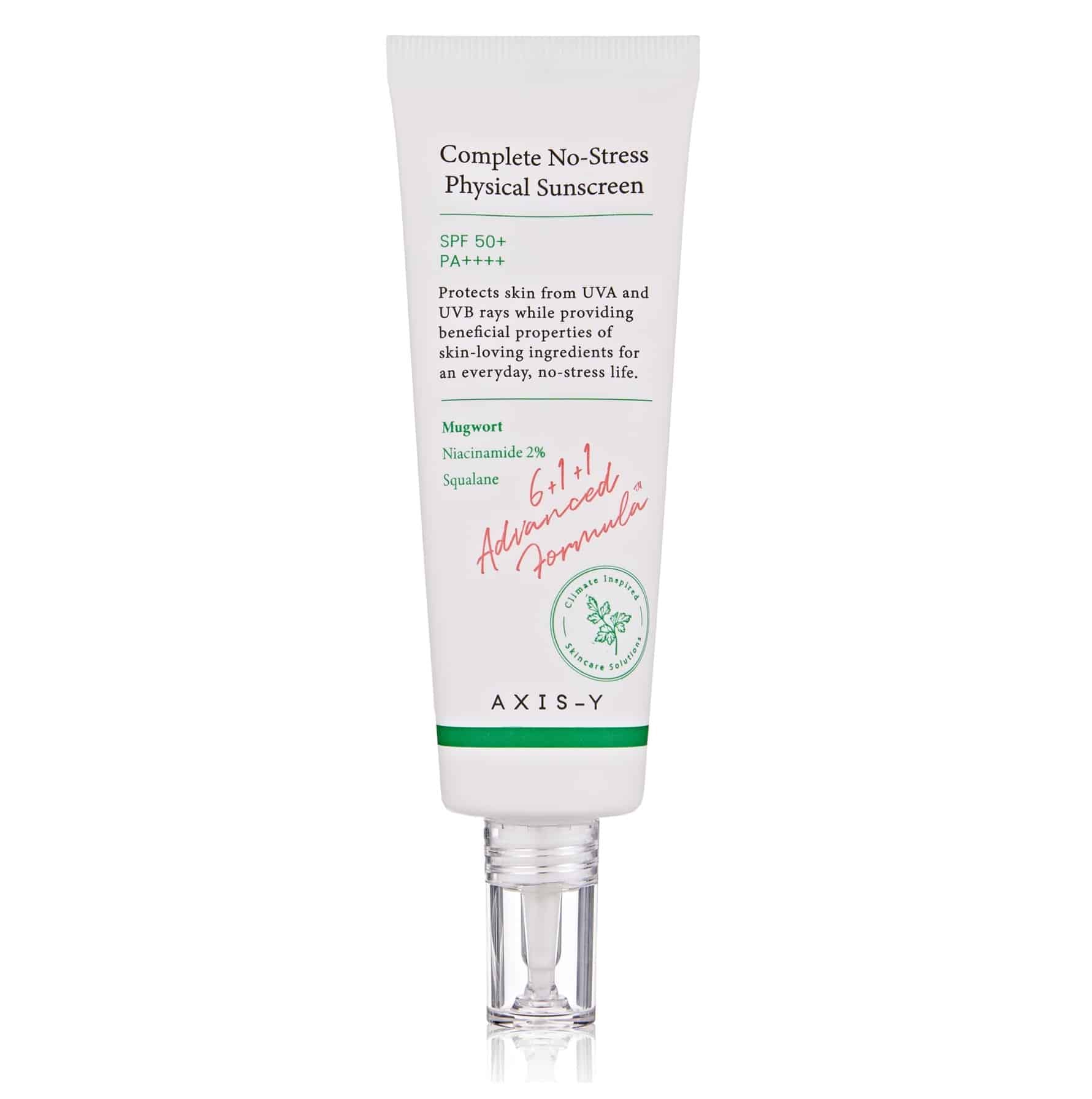 8809634610119 ضد آفتاب فیزیکی اکسس وای Axis-Y مدل No-Stress | محافظت بدون ایجاد حساسیت و چربی | حجم 50 میل - تصویر 1