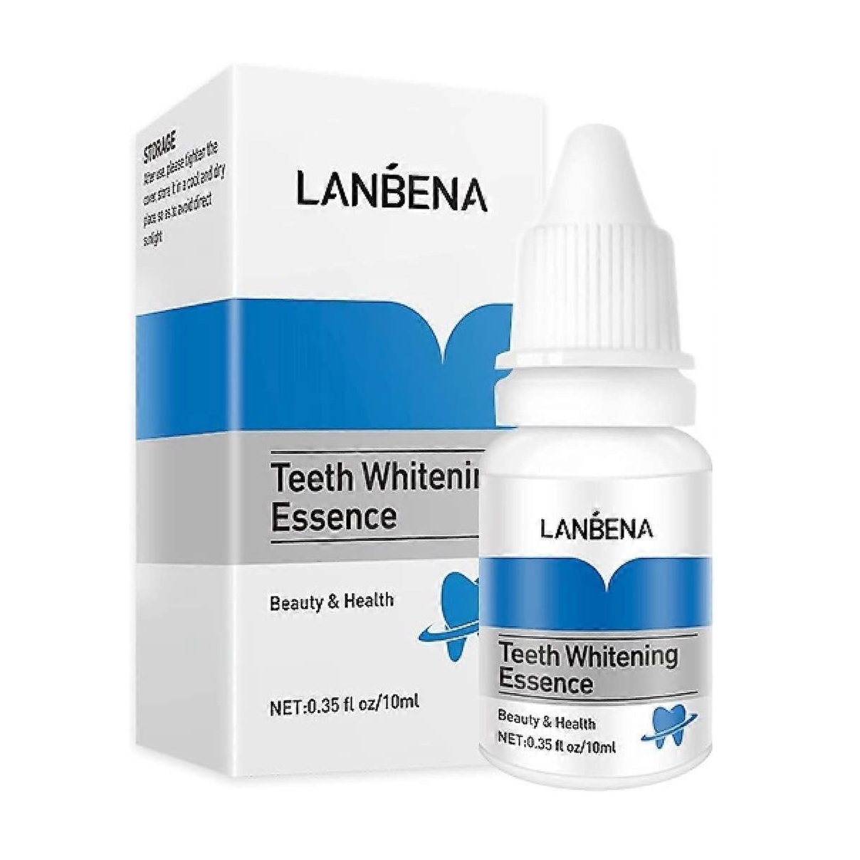 6970470536092 قطره سفید کننده دندان لانبنا Lanbena | سفیدکننده مؤثر و محافظ مینای دندان | 10 میل - Image 1