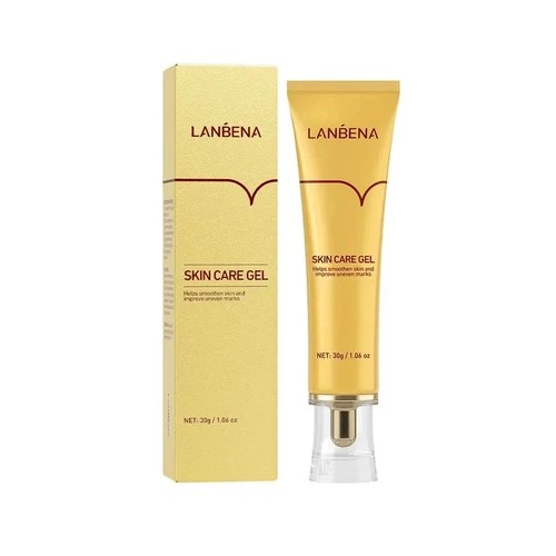 6970470536221 ژل ترمیم کننده جای جوش و اسکار و زخم لانبنا Lanbena مدل Skin Care Gel | بازسازی و ترمیم سریع پوست | بسته 30 گرمی - Image 1