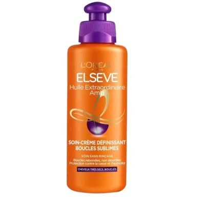 کرم مو لورال LOREAL سری ELSEVE مدل HUILE EXTRAORDINAIRE AMLA مناسب موهای فر