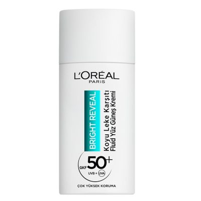 کرم ضدآفتاب روشن کننده لورال LOREAL مدل BRIGHT REVEAL با SPF+50