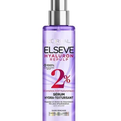 سرم مو مرطوب کننده و آبرسان لورال LOREAL سری ELSEVE مدل HYDRA HYALURONIC