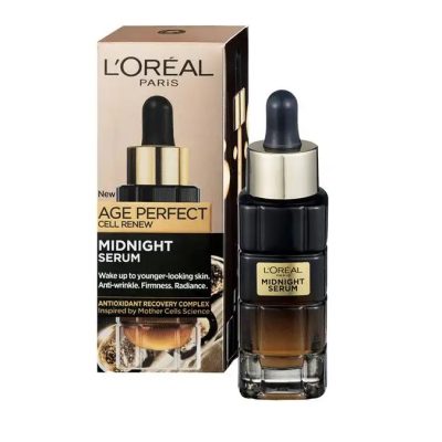 سرم شب ضد پیری لورال LOREAL مدل AGE PERFECT MIDNIGHT
