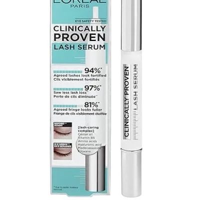 سرم تقویت مژه و ابرو لورال LOREAL مدل CLINICALLY PROVEN