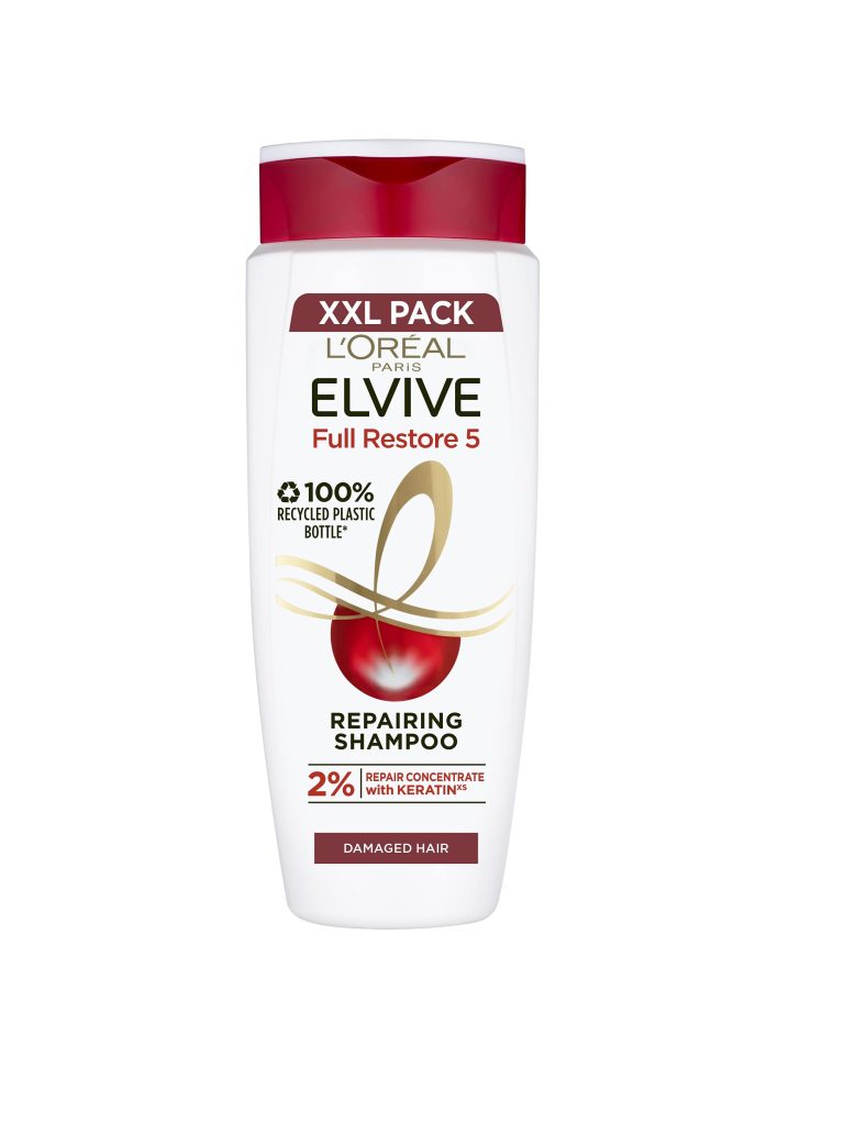 شامپو لورال LOREAL سری ELSEVE مدل FULL RESTORE 5 مناسب موهای آسیب دیده و ضعیف