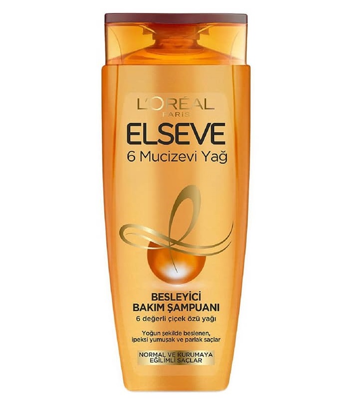 شامپو مو لورال LOREAL تقویت کننده و ترمیم کننده سری ELSEVE مدل MUCIZEVI YAG