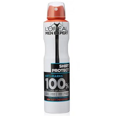اسپری مردانه دئودورانت لورال LOREAL مدل SHIRT PROTECT