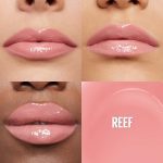 لیپ گلاس میبلین Maybelline مدل Lifter Gloss رنگ Reef شماره 006 | براق‌کننده لب با آبرسانی و جلوه حجیم‌کننده | 5.4 میل - Image 2