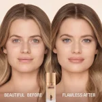 کرم پودر شارلوت تیلبری Charlotte Tilbury مدل Airbrush Flawless Foundation رنگ 4 Neutral | پوشش کامل و جلوه مات طبیعی با افکت فیلتر پوست | 30 میل - Image 2