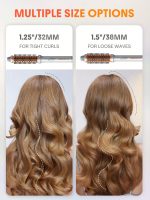برس حرارتی فر کننده مو شیگلم Sheglam مدل It-Curl سایز 32mm | حالت‌دهنده، حجم‌دهنده و ایجاد فرهای نرم با فناوری یون منفی | 32 میلی‌متر - Image 4