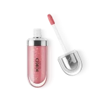 لیپ گلاس براق کیکو Kiko مدل 3D Hydra Gloss رنگ Clear شماره 17 | براق‌کننده لب با آبرسانی عمیق و جلوه سه‌بعدی | 6.5 میل