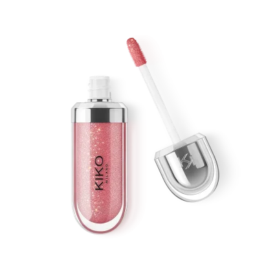 لیپ گلاس براق کیکو Kiko مدل 3D Hydra Gloss رنگ Clear شماره 17 | براق‌کننده لب با آبرسانی عمیق و جلوه سه‌بعدی | 6.5 میل