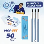 ست تی دسته‌دار و دستمال مرطوب مخصوص تی مستر اوکسی Mr. Oxy قابل شستشو | نظافت آسان و پاک‌کنندگی عمیق انواع سطوح | بسته 50 عددی - Image 5