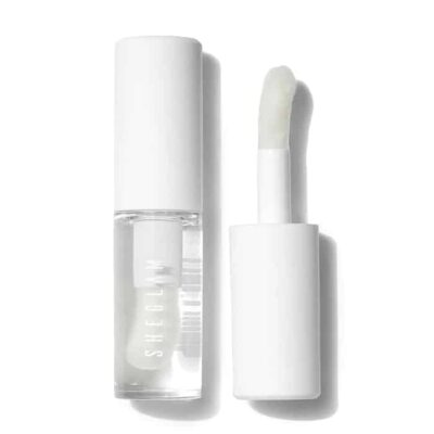 روغن لب آبرسان شیگلم Sheglam مدل Jelly Wow Hydrating Lip Oil Loco For Coco | با رایحه نارگیل | مرطوب‌کننده و براق‌کننده قوی لب مناسب لب خشک و ترک‌خورده
