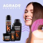 شامپو کراتین آگرادو Agrado | تقویت و ترمیم ساقه مو با ماندگاری مناسب | 750 میل - Image 2