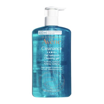 ژل شستشو اون Avene | مدل Cleanance | مخصوص پوست چرب و آکنه‌ای | پاک‌کننده عمقی و کنترل‌کننده چربی | حجم 400 میل