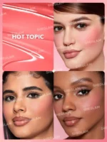 رژ گونه مایع شیگلم Sheglam | رنگ Cutie Pie | بافت سبک و فیدپذیری آسان | جلوه‌ای طبیعی و شاداب روی گونه‌ها | 5.2 میل - Image 2