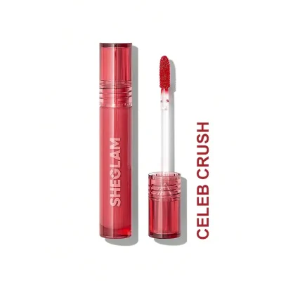تینت لب پیل آف شیگلم Sheglam مدل Peel Talk Lip Tint |رنگ Celeb Crush | ماندگاری طولانی و رنگ طبیعی