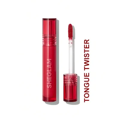 تینت لب پیل آف شیگلم Sheglam مدل Peel Talk Lip Tint | رنگ Tongue Twister | رنگ جذاب و طبیعی