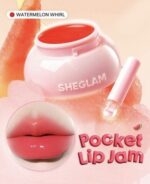 مربای لب شیگلم Sheglam | مدل Hydra Jelly Pocket Lip Jam | رنگ Watermelon Whirl | آبرسان و نرم کننده لب با بافت ژله‌ای - Image 4