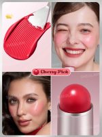 رژگونه استیکی کره ای شیگلم Sheglam مدل Buttery Bliss Blush Stick | رنگ Cherry Pick | با پوشش کرمی و ماندگاری طولانی - Image 2