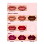 رژ لب جامد شیگلم Sheglam سری Starlight Velvet | رنگ Flame | با پوشش مخملی و ماندگاری بالا - Image 3
