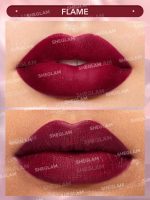 رژ لب جامد شیگلم Sheglam سری Starlight Velvet | رنگ Flame | با پوشش مخملی و ماندگاری بالا - Image 4