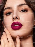 رژ لب جامد شیگلم Sheglam سری Starlight Velvet | رنگ Bold Berry | با پوشش مخملی و ماندگاری بالا - Image 4