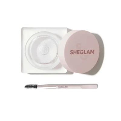 ژل ابرو شیگلم Sheglam | مدل Crystal Clear | حالت‌دهنده و فیکس‌کننده قوی ابروهای شفاف و طبیعی | بدون ایجاد سفیدک و چسبندگی