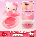 رژ گونه چند منظوره شیگلم Sheglam سری Hello Kitty | رنگ Paw Print | با قابلیت چندکاره و درخشش جذاب - Image 2