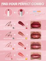 لیپ پلامپر حجم دهنده شیگلم Sheglam | مدل Bold Booster | رنگ STRAWBERRY FIELDS | افزایش حجم لب با جلوه‌ای براق و لطیف - Image 3