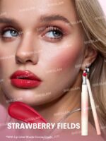 لیپ پلامپر حجم دهنده شیگلم Sheglam | مدل Bold Booster | رنگ STRAWBERRY FIELDS | افزایش حجم لب با جلوه‌ای براق و لطیف - Image 4