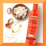 اکتیواتور کنتو Cantu Moisturizing Curl Activator Cream | فعال کننده و فرم دهنده فر مو، آبرسان و نرم کننده عمیق، کمک به کاهش وز و خشکی، حاوی عصاره شی باتر | 355 میل - Image 3