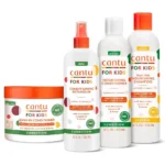 شامپو موهای فر کودک کنتو Cantu | پاک‌کننده ملایم و ایمن برای پوست و موی لطیف کودکان، مناسب موهای فر، کمک به حفظ رطوبت طبیعی مو، کاهش وز و خشکی | 237 میل - Image 3