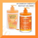 شامپو بدون سولفات شی باتر کنتو Cantu | پاک‌کننده ملایم و بدون سولفات، مناسب موهای فر و خشک، کمک به حفظ رطوبت طبیعی مو، کاهش وز و خشکی | 709 گرم - Image 2