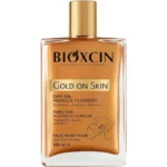 روغن مرطوب کننده و شاین صورت و بدن و مو بیوکسین Bioxin | مدل Gold On Skin | ایجاد درخشندگی و طراوت، مرطوب کنندگی عمیق پوست و مو | 100 میل