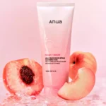 فوم شستشو مرطوب کننده و ضد منافذ آنوا Anua مدل Peach+Niacin | پاک‌کنندگی ملایم و کمک به کاهش منافذ با طراوت‌بخشی پوست | 150 میل - Image 2