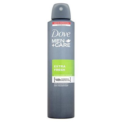 اسپری دئودورانت مردانه داو Dove | مدل Extra Fresh | ایجاد حس تازگی و شادابی طولانی‌مدت | ۲۵۰ میل
