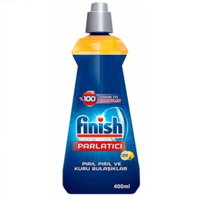 جلادهنده ماشین ظرفشویی فینیش Finish | شفافیت و درخشش بی‌نظیر ظروف | 400 میل