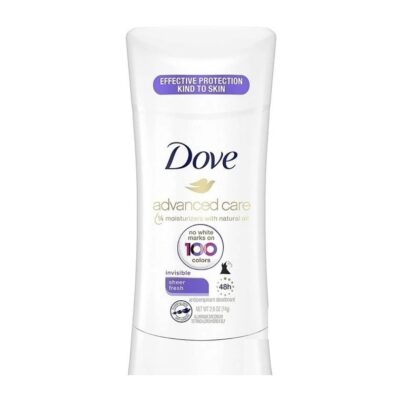 مام صابونی ضد تعریق زنانه داو Dove | مدل Advanced Care | رایحه Sheer Fresh | محافظت پیشرفته و رایحه ملایم و تازه | ۷۴ گرم