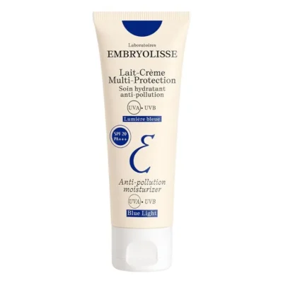 کرم مرطوب کننده و پرایمر چند منظوره امبریولیس Embryolisse | مدل Lait-Crème Concentré | مناسب برای آبرسانی، نرم‌کنندگی و آماده‌سازی پوست | ۷۵ میل