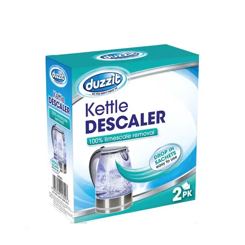 5053249213927 جرمگیر کتری دازیت Duzzit | مدل Kettle Descaler | برطرفکننده رسوبات آهکی کتری و سماور | بسته ۲ عددی ۸۰ گرم - Image 1