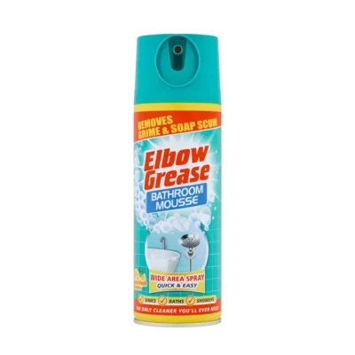 پاک کننده فومی البو گریس Elbow Grease | مخصوص سرویس بهداشتی و شیرآلات | از بین برنده جرم و رسوبات | ۴۰۰ میل