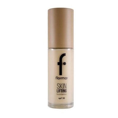 کرم پودر لیفتینگ فلورمار Flormar | مدل Skin Lifting | پوشش‌دهی عالی و جوانساز | شماره 20 رنگ Pure Beige | حجم 30 میل
