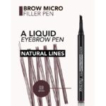 هاشور ابرو فلورمار Flormar | مدل Brow Micro Filler Pen | طراحی طبیعی و دقیق ابرو | شماره 003 رنگ Brown - Image 3