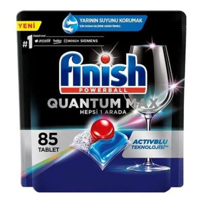 قرص ماشین ظرفشویی فینیش Finish | مدل Ultimate Plus | قدرت پاک‌کنندگی بالا | بسته 85 عددی