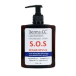 لوسیون بدن درما سی سی Derma CC | مدل ترمیم‌کننده S.O.S | مراقبت ویژه و تسکین‌دهنده پوست‌های فوق حساس | 500 میل