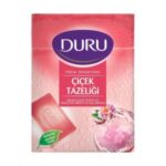 صابون گلیسیرینه دورو Duru | مدل Flower Infusion | شوینده مرطوب‌کننده با رایحه گل‌های بهاری | بسته ۴ عددی ۶۰۰ گرم