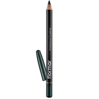 مداد چشم ضد آب فلورمار Flormar مدل Waterproof | ماندگاری بالا و ضد تعریق | شماره 104 رنگ سبز کله‌غازی